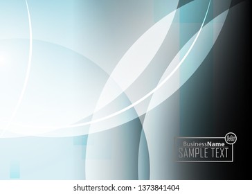 Blue business banner background. Trendy banner on colorful backdrop. Abstract flyer design background.  Web banner, header layout template. Business card template. Abstract flyer design background.
