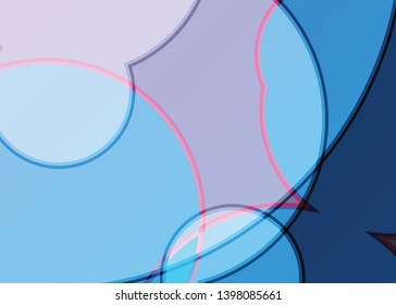 Blue business banner background. Trendy banner on colorful backdrop. Abstract flyer design background.  Web banner, header layout template. Business card template. Abstract flyer design background.

