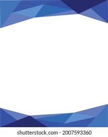 Plantilla de diseño de afiches creativos para empresas azules