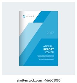 Blue business multipurpose annual report brochure flyer design template vector, Leaflet cover presentation abstract geometric background, modern publication poster magazine, layout in A4 and A3 size
