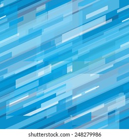 Blue Business Pattern | Seamless Background With Stripes For Contemporary Identity Design