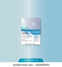 Blue Business Planning Flyer Template