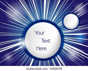 blue business template. vector illustration