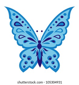 Blue butterfly