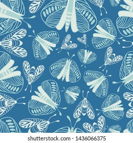 Blue Butterfly Background texture perfect for fabrics,toy Packaging,perfume packaging,wall paper,greeting card backgrounds,stationary,kids products,boys room decor ,stationary products,gift boxes