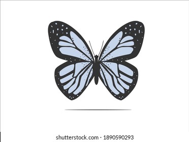 blue butterfly butterflies and daisies positive quote flower design margarita 
mariposa
stationery,mug,t shirt,phone case fashion slogan  style spring summer sticker and etc fashion design Swallow