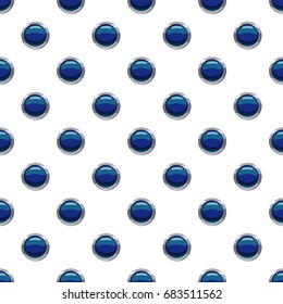 Blue button pattern