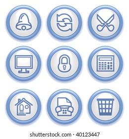 Blue button for web 8