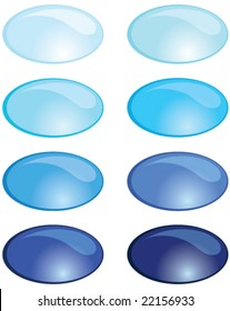 Blue buttons