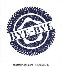 Blue Bye-bye distress rubber seal