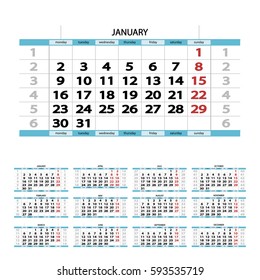 blue calendar 01