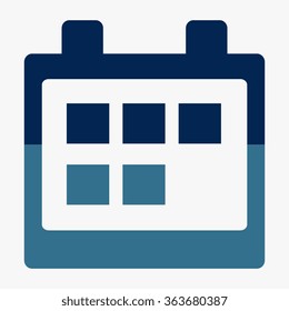 Blue Calendar Icon