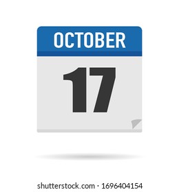 Blue Calendar Symbol flach Stil. Datum, Tag, Monat. Vektorgrafik-Hintergrund für Erinnerung, App, UI, Veranstaltung, Feiertag, Bürodokument und Logo. Einzelobjekt und Symbol. Jahrespaket