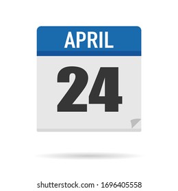 Estilo plano de icono del Calendario Azul. Fecha, día, mes. Fondo de ilustración vectorial para recordatorio, aplicación, UI, evento, vacaciones, documento de oficina y logotipo. objeto y símbolo aislados. colección del año