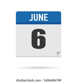 Estilo plano de icono del Calendario Azul. Fecha, día, mes. Fondo de ilustración vectorial para recordatorio, aplicación, UI, evento, vacaciones, documento de oficina y logotipo. objeto y símbolo aislados. colección del año
