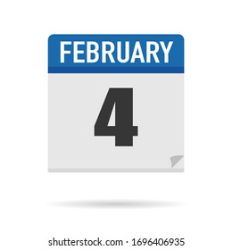 Blue Calendar Symbol flach Stil. Datum, Tag, Monat. Hintergrund für Vektorillustration zur Erinnerung, App, UI, Veranstaltung, Feiertag, Bürodokument und Logo. Einzelobjekt und Symbol. Jahrespaket