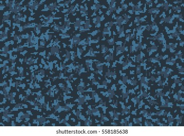 Blue Camouflage Pattern