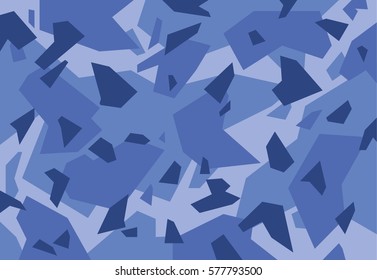 blue camouflage pattern