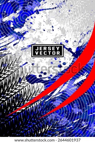 BLUE CAMOUFLAGE STYLE BACKGROUND FOR FULL SUBLIMATION JERSEY