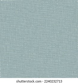 Blue canvas texture. Rough linen fabric detail. A sample of sackcloth. Textured background. Seamless pattern.