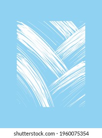 blue captivating trendy cover frame