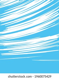 blue captivating trendy cover page