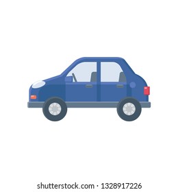Blue car icon