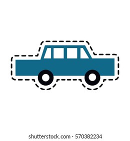 blue car icon