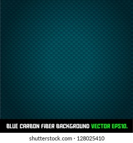VECTOR EPS10 de fondo de fibra de carbono AZUL.