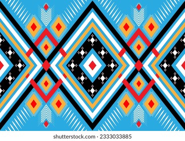 Blue carpet ethnic fashion design