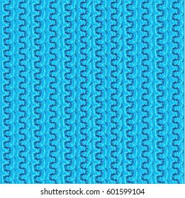 Blue carpet texture. Decorative background. Abstract vector.