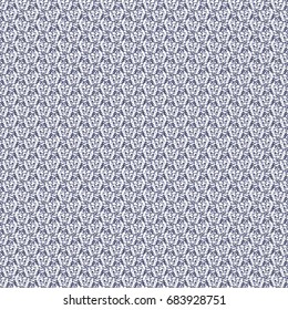 Blue carpet texture. Graphic decorative pattern. Abstract vector.