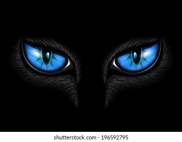 blue cat's eyes