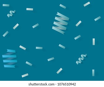 blue celebration background
