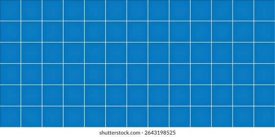 Blue ceramic tile texture abstract background vector illustration