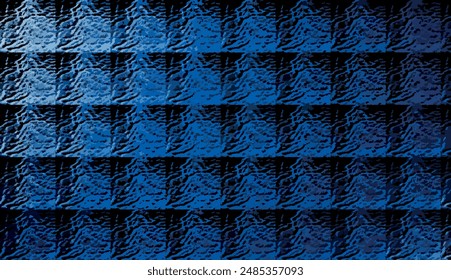 Blue Ceramics Mesh And Grunge Pattern With Ornamental abstract wallpaper with blur effect