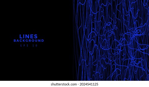 Linienstruktur. Abstrakter Hintergrund. Vektorgrafik. 