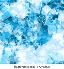 Blue chaotic seamless texture