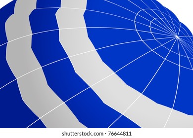 Blue Checkered Air Balloon Texture