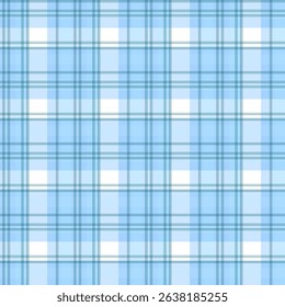 blue checkered background, gift wrapping paper, seamless pattern, fabric pattern 