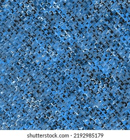 Blue Checkered Grunge background. EPS10 vector.