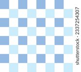 Blue Checkered pattern background vector