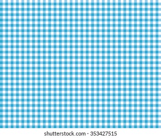 Blue Checkered Picnic Tablecloth Stock Vector (Royalty Free) 353427515 ...