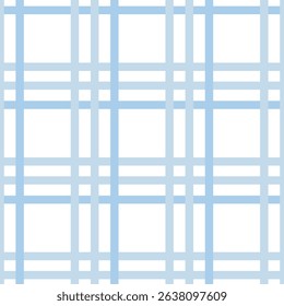 Blue checkered seamless pattern. Vector