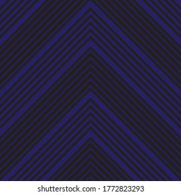 Blue Chevron diagonal striped seamless pattern background suitable for fashion textiles, graphics