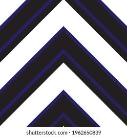 Blue Chevron diagonal striped seamless pattern background suitable for fashion textiles, graphics
