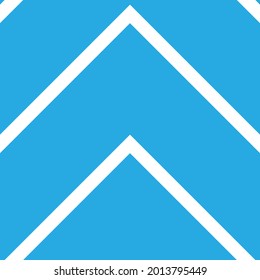 Blue Chevron diagonal striped seamless pattern background suitable for fashion textiles, graphics