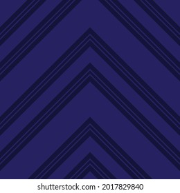 Color azul Chevron diagonal rayado fondo de patrón sin soldadura adecuado para textiles de moda, gráficos
