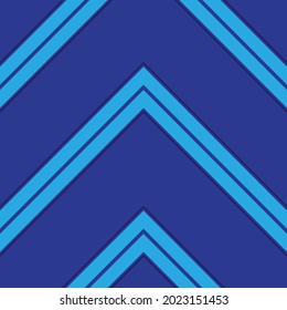 Blue Chevron diagonal striped seamless pattern background suitable for fashion textiles, graphics