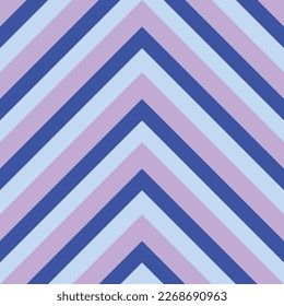 Color azul Chevron diagonal rayado fondo de patrón sin soldadura adecuado para textiles de moda, gráficos
